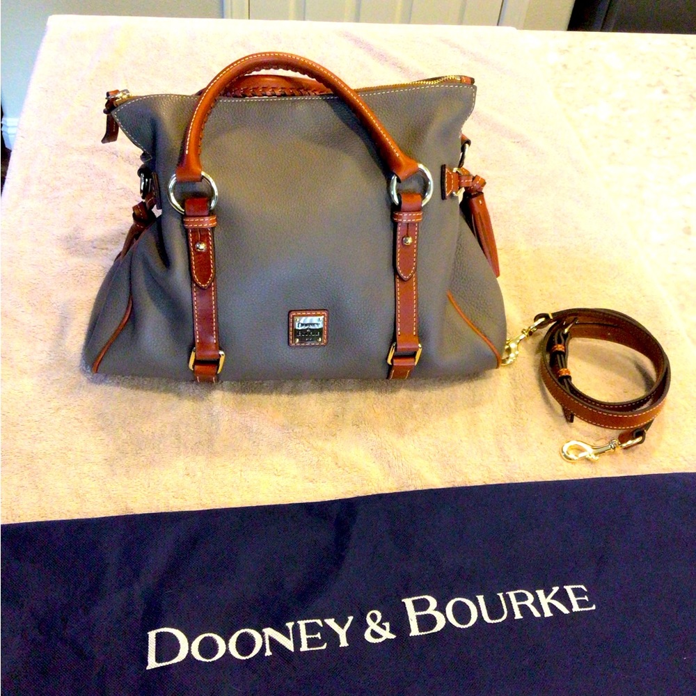 Dooney & Burke Pebble Grain Large Satchel